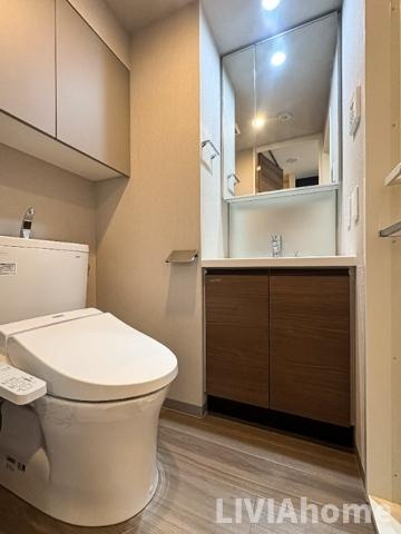 品川区旗の台６丁目の賃貸マンションのトイレ