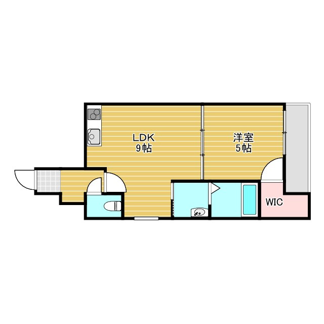 フジパレス淡路Ⅴ番館の間取り
