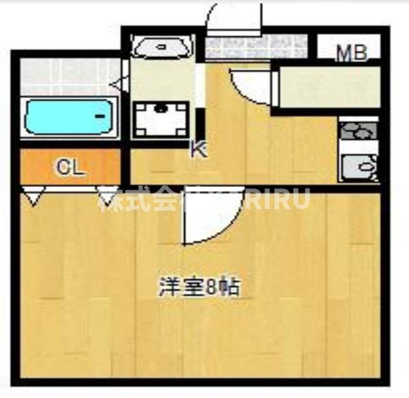ヴィラナリー太子橋今市の間取り