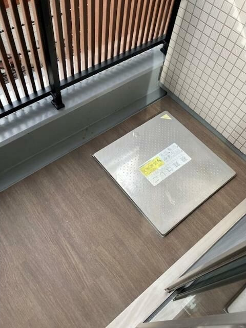 ベルシード上野松が谷のバルコニー