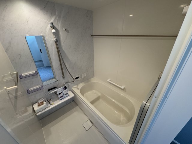 新築建売　清和4丁目３号の浴室|日々の疲れを癒すお風呂付です