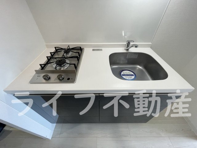 大阪市東成区大今里南５丁目の賃貸マンションのキッチン|お料理しやすいキッチンです