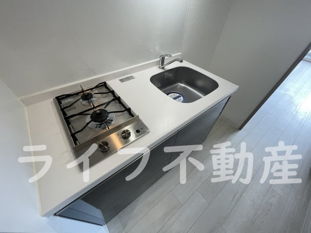 大阪市東成区大今里南５丁目の賃貸マンションのキッチン|キッチンでお料理をお楽しみください