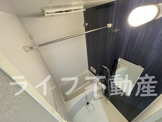 大阪市東成区大今里南５丁目の賃貸マンションの浴室|コンパクトで使いやすいお風呂です
