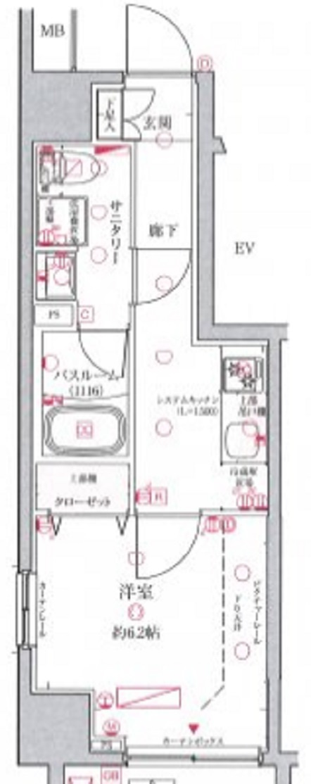クレヴィスタ多摩川の間取り|間取り　