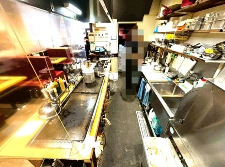 天王寺区大道１階テンポのキッチン