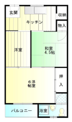 グランディア東神戸の間取り