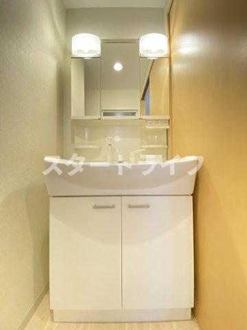 大阪市淀川区西宮原１丁目の賃貸マンションの洗面所