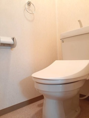 【トイレ】 | ヴィラハピネス | ゆったりとした空間のトイレです