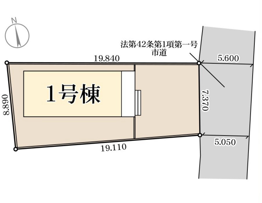 【新築戸建】藤岡市藤岡第13の区画図|■区画図