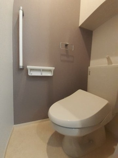 【トイレ】 | ペイサージュＮＫⅡ | ゆったりとした空間のトイレです