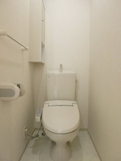 【トイレ】 | グランデュオＡ | 清潔感のあるトイレです