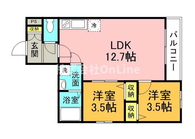 【間取り】 | Tio瓢箪山
