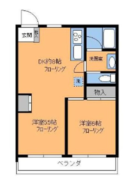 ドウェル伸明の間取り|間取り