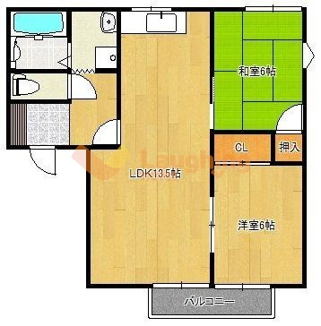 フレグランス南町の間取り