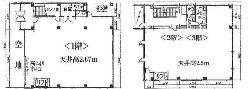 川田４丁目倉庫の間取り