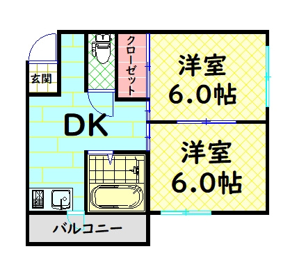 【間取り】 | ハイツユート