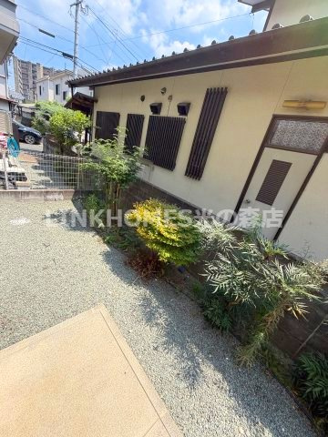 熊本市東区三郎２丁目の一戸建ての庭|お庭です