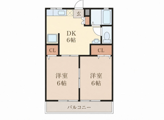 【間取り】 | ベル・ヴィ21 | 【ベル・ヴィ21】