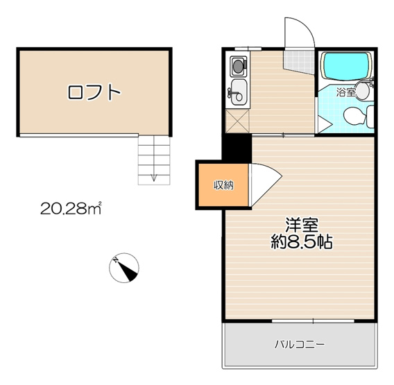 【間取り】 | グランドハイツ千葉寺町