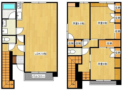 永田ビルの間取り