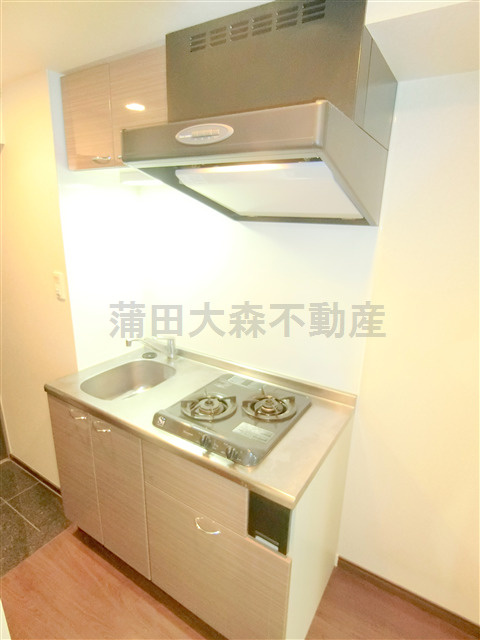 ルーブル東蒲田参番館のキッチン|2口ガスシステムキッチン
