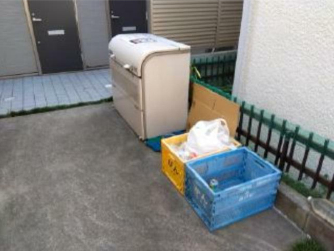 【その他共用部分】 | スーペリアージュ東大井 | 敷地内ゴミ置き場です