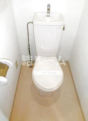 豊島区千早１丁目の賃貸マンションのトイレ