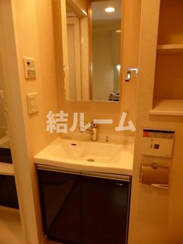練馬区北町５丁目の賃貸マンションの洗面所