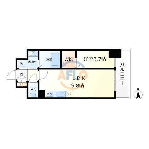 グランバース福島の間取り|グランバース福島　間取り