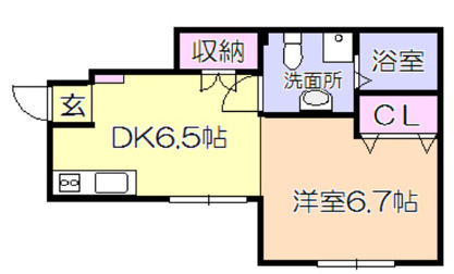 DaitoStyleTINAの間取り