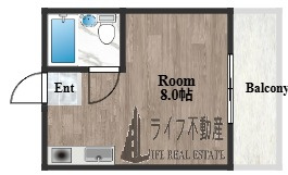 グローリア高井田の間取り