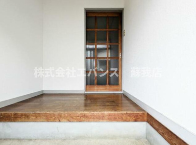 【玄関】 | 千葉寺町貸家
