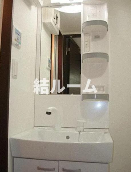 板橋区中台１丁目の賃貸マンションの独立洗面台