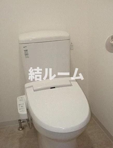 板橋区中台１丁目の賃貸マンションのトイレ