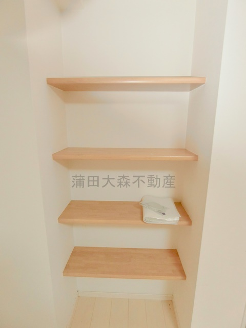 大田区田園調布１丁目住宅の収納|洋室収納　棚