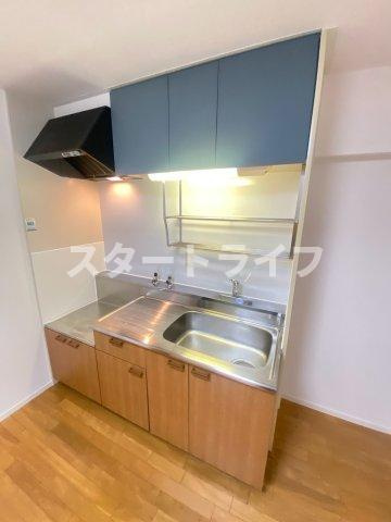 大阪市淀川区西宮原１丁目の賃貸マンションのキッチン