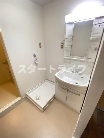 大阪市淀川区西宮原１丁目の賃貸マンションの洗面所