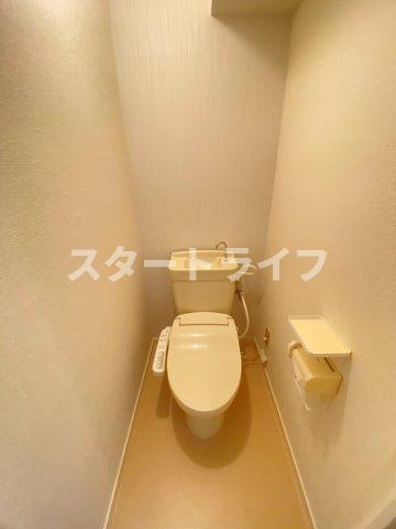 大阪市淀川区西宮原１丁目の賃貸マンションのトイレ