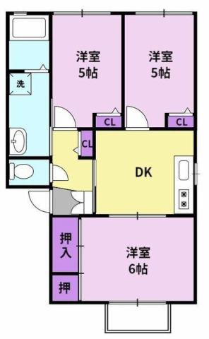 チェリーハウスの間取り