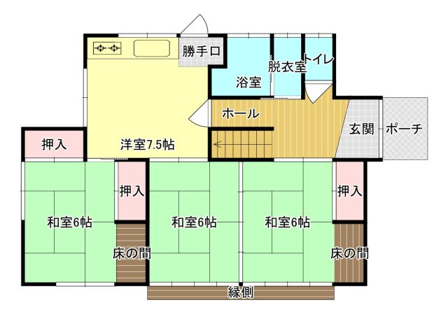 山田町井上94-1の間取り