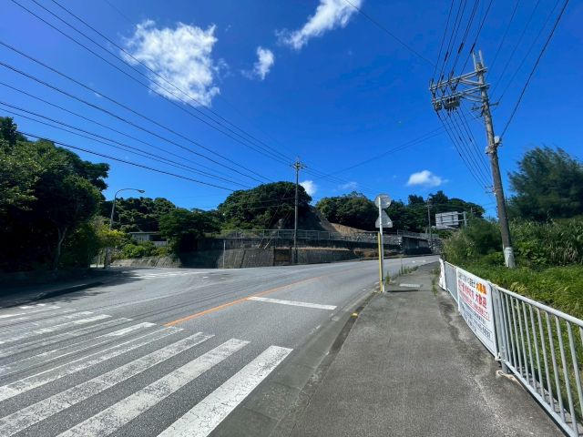 今帰仁村湧川の周辺
