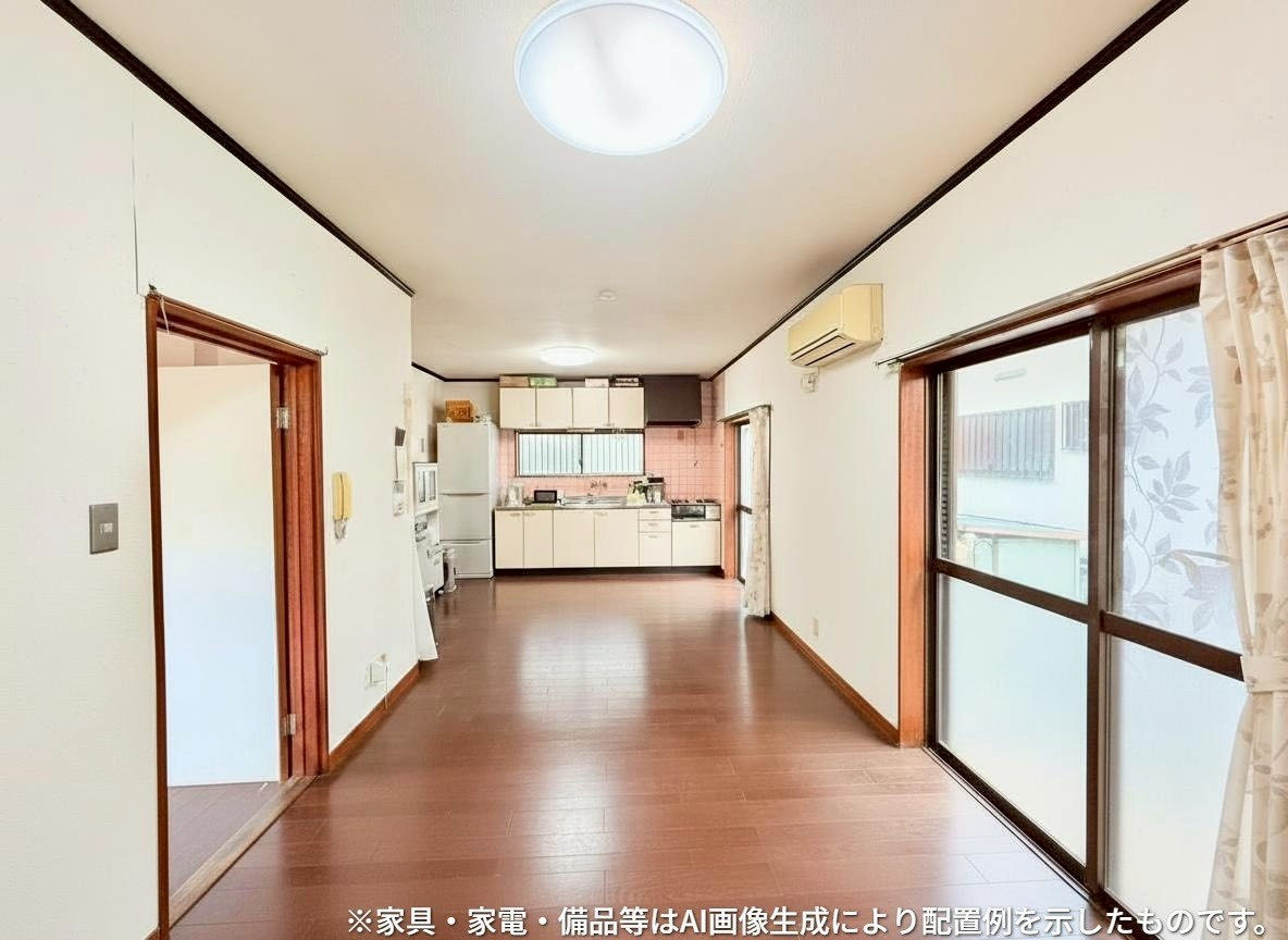 相模原市緑区　中古住宅のダイニング