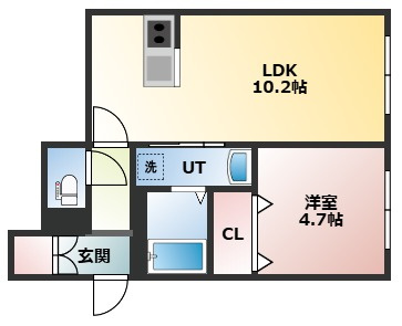 【間取り】 | 【新築】仮)平岸3-10 | 間取りです