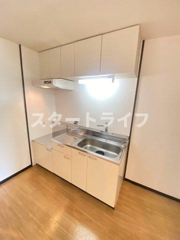 大阪市淀川区加島３丁目の賃貸マンションのキッチン