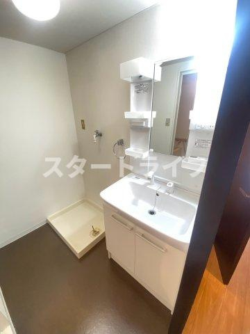 大阪市淀川区加島３丁目の賃貸マンションの洗面所
