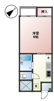 ハイツキャピタルの間取り