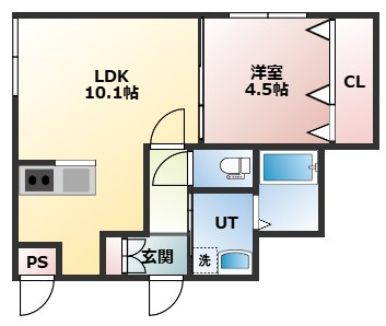 【間取り】 | 【新築】仮)平岸3-10 | 間取りです
