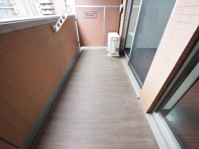 LaDouceur天満のバルコニー