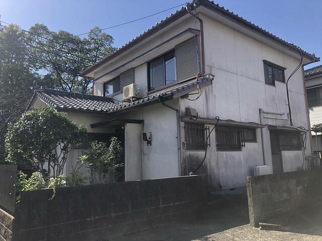 高知市鏡川町 中古住宅の外観|木造２階建
